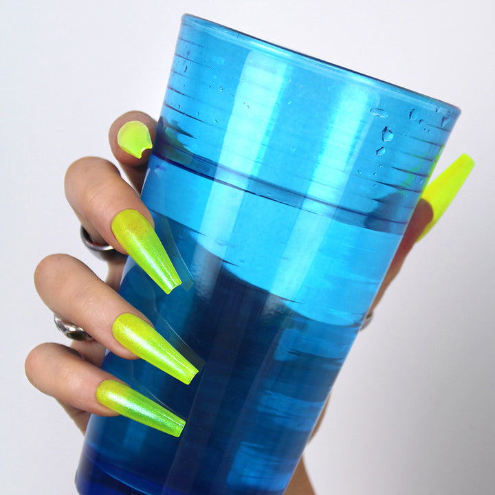 Neon Drip Nail Polish