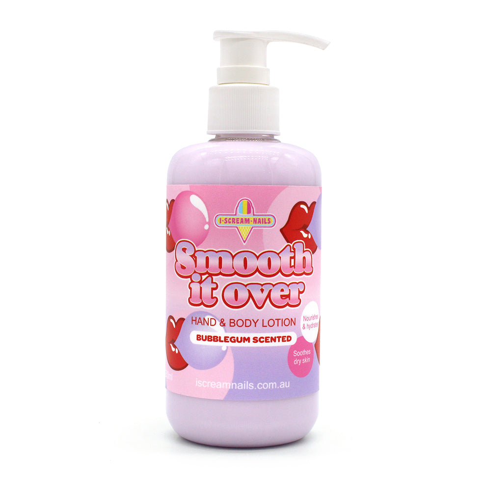 Smooth it Over Hand and Body Lotion -Bubblegum scented 250ml
